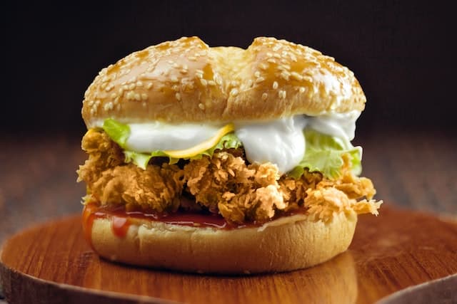 chicken burger