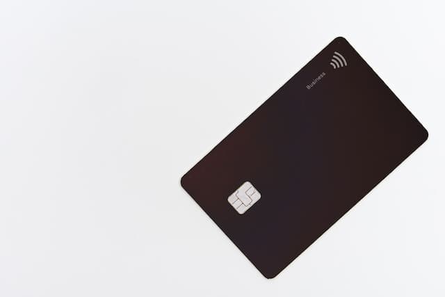 black credit card